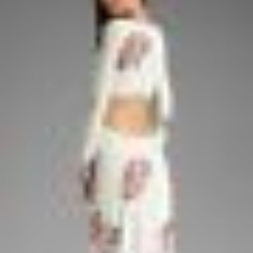 Floral Maxi with Dramatic Open Back - Picture 3 of 4